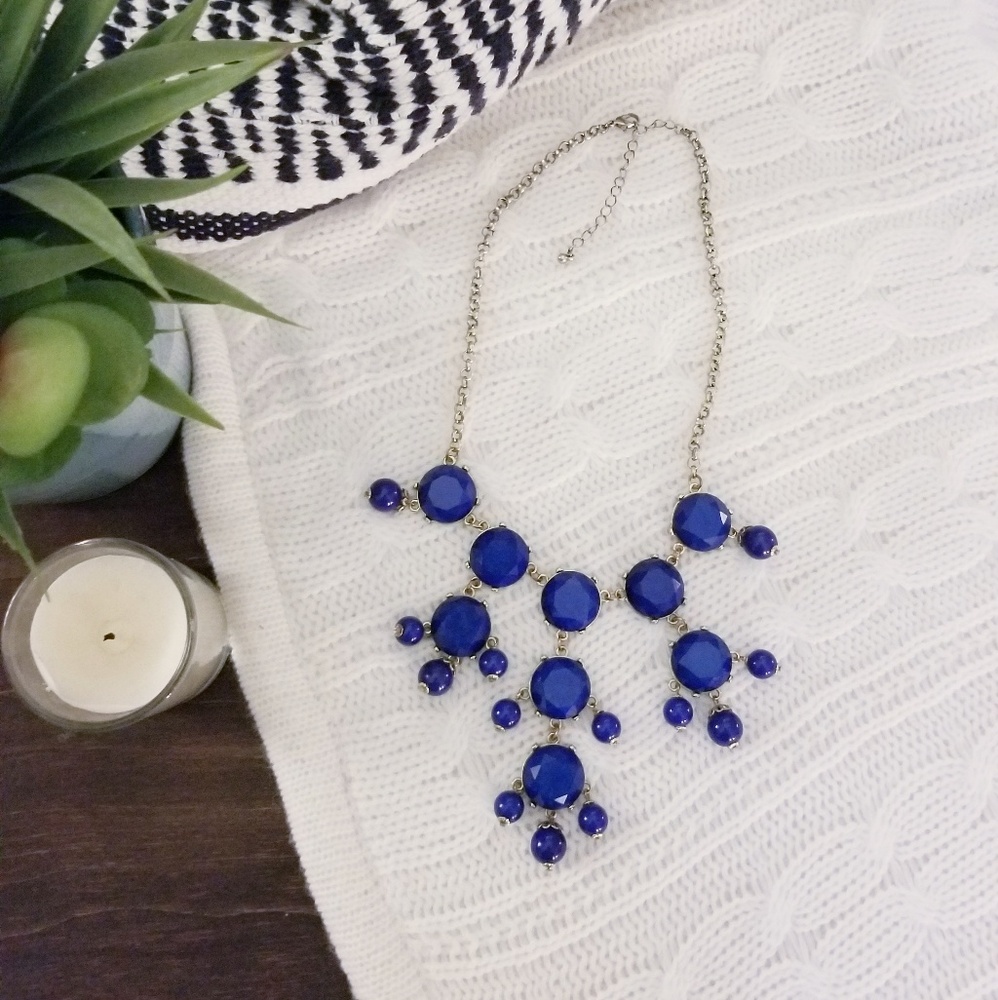 Blue necklace